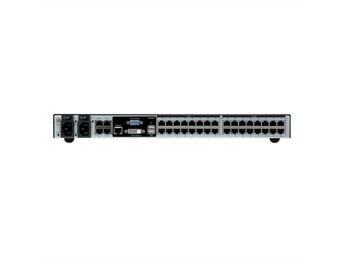 ATEN KN1132v KVM over-IP-Switch, 32 Ports, 1 Local ! remote Access Kat. 5 mit Virtuell Media