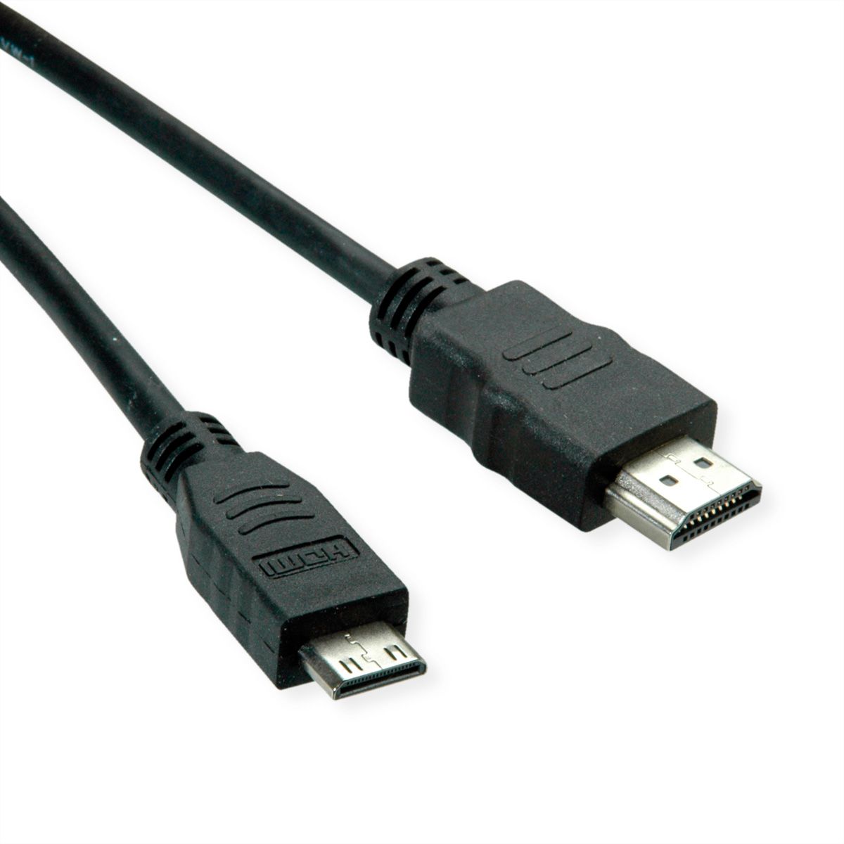 ROLINE GREEN HDMI High Speed Kabel mit Ethernet, HDMI ST - Mini HDMI ST, 2 m