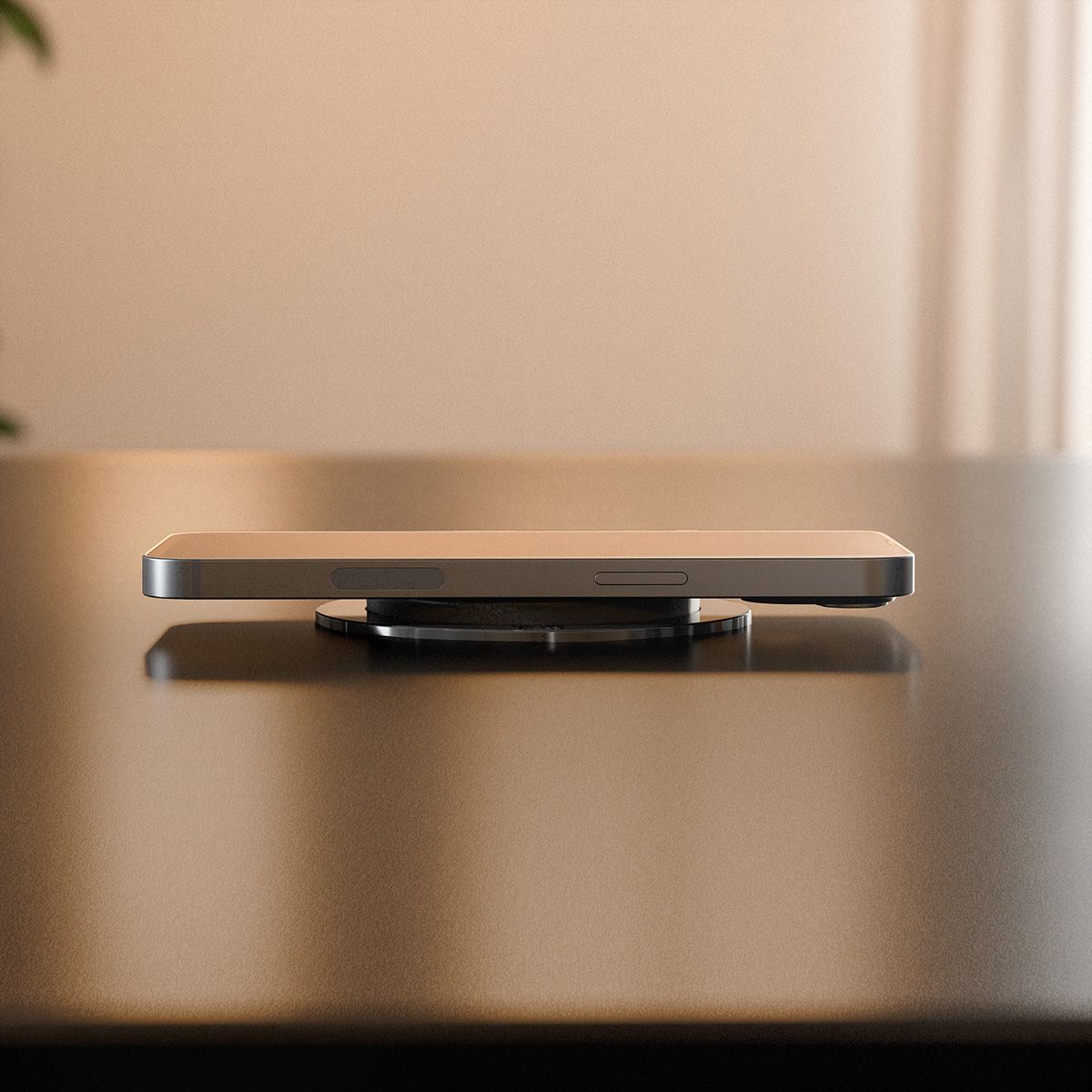 BACHMANN ELEVATOR2 1xCH T13, 1xUSB C Wireless Charger RAL9005 2,0m AE