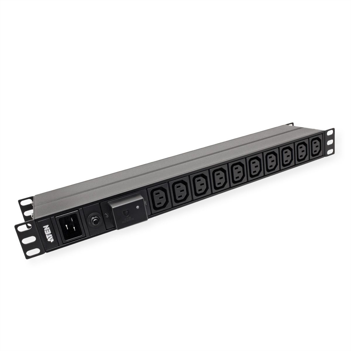 ATEN PE0218SG 1U 16A 18-Port Basic PDU mit Überspannungsschutz