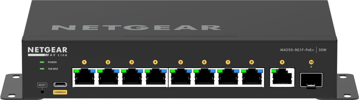 NETGEAR GSM4210PD-100EUS Netzwerk-Switch Managed L2/L3 Gigabit Ethernet (10/100/1000) Power over Ethernet (PoE) Schwarz