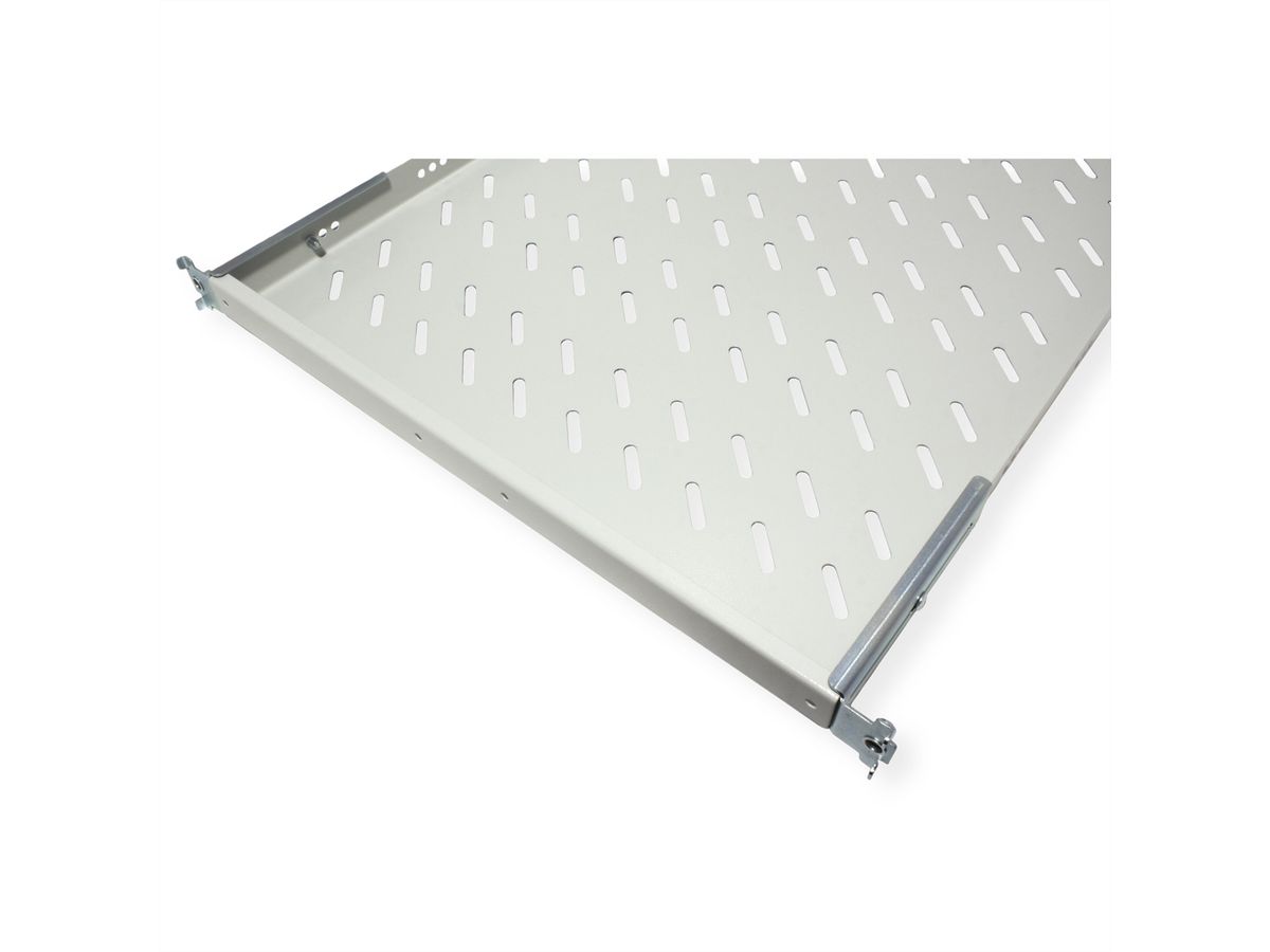 ROLINE 19-Zoll Fachboden 1 HE, 770 T 50 kg grau