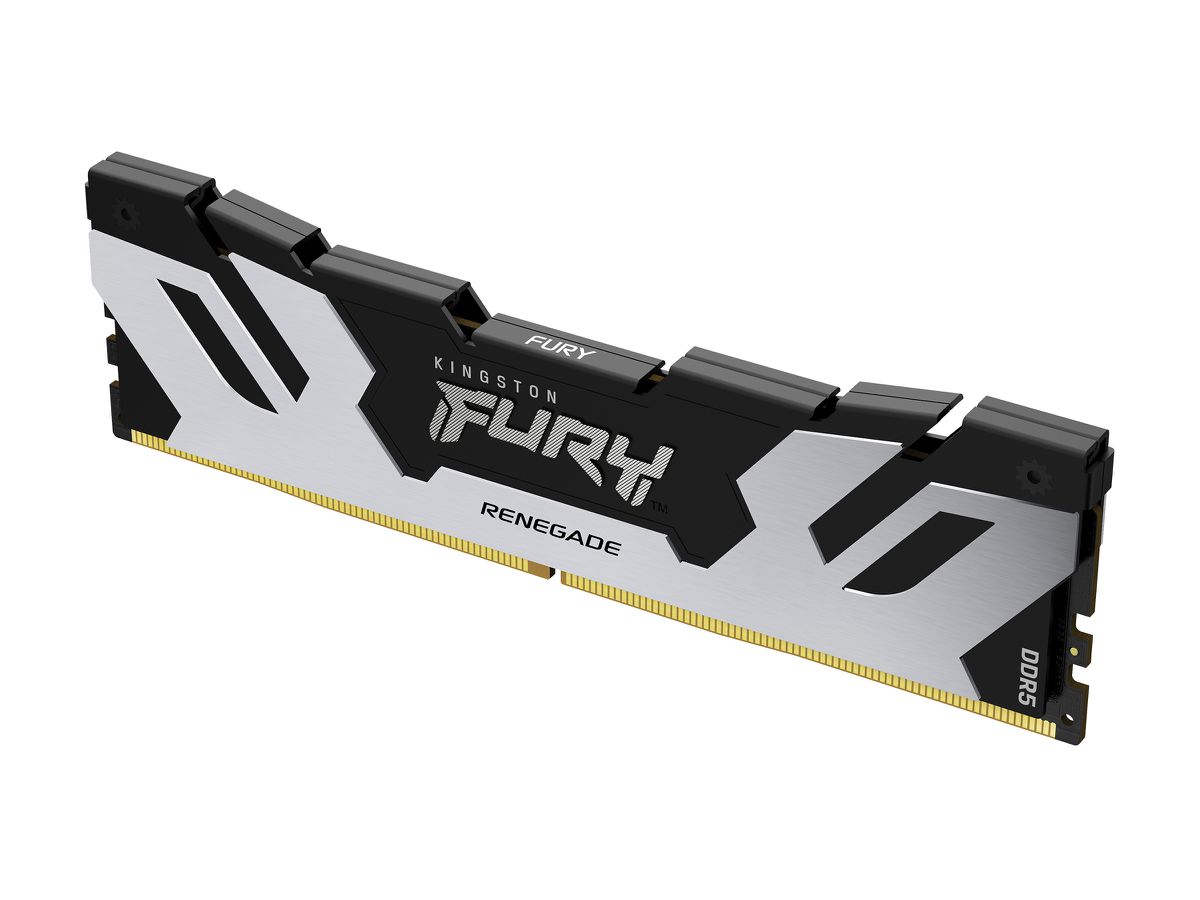 Kingston Technology FURY 24GB 7200MT/s DDR5 CL38 DIMM Renegade Silver XMP