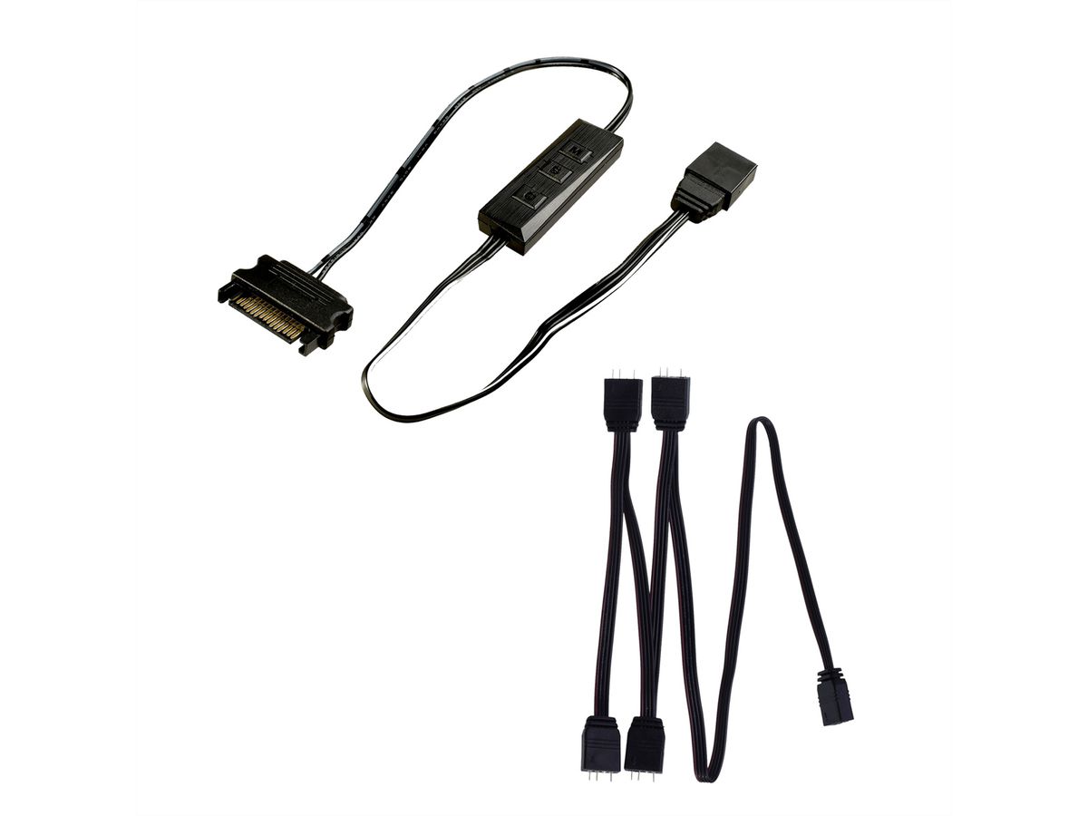 Xilence LQZ.ARGB_Set Cable, Mini Cable ARGB Control für ARGB LED PC Komponenten
