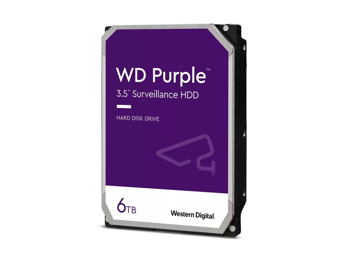 Western Digital WD64PURZ Interne Festplatte 3.5" 6 TB Serial ATA III
