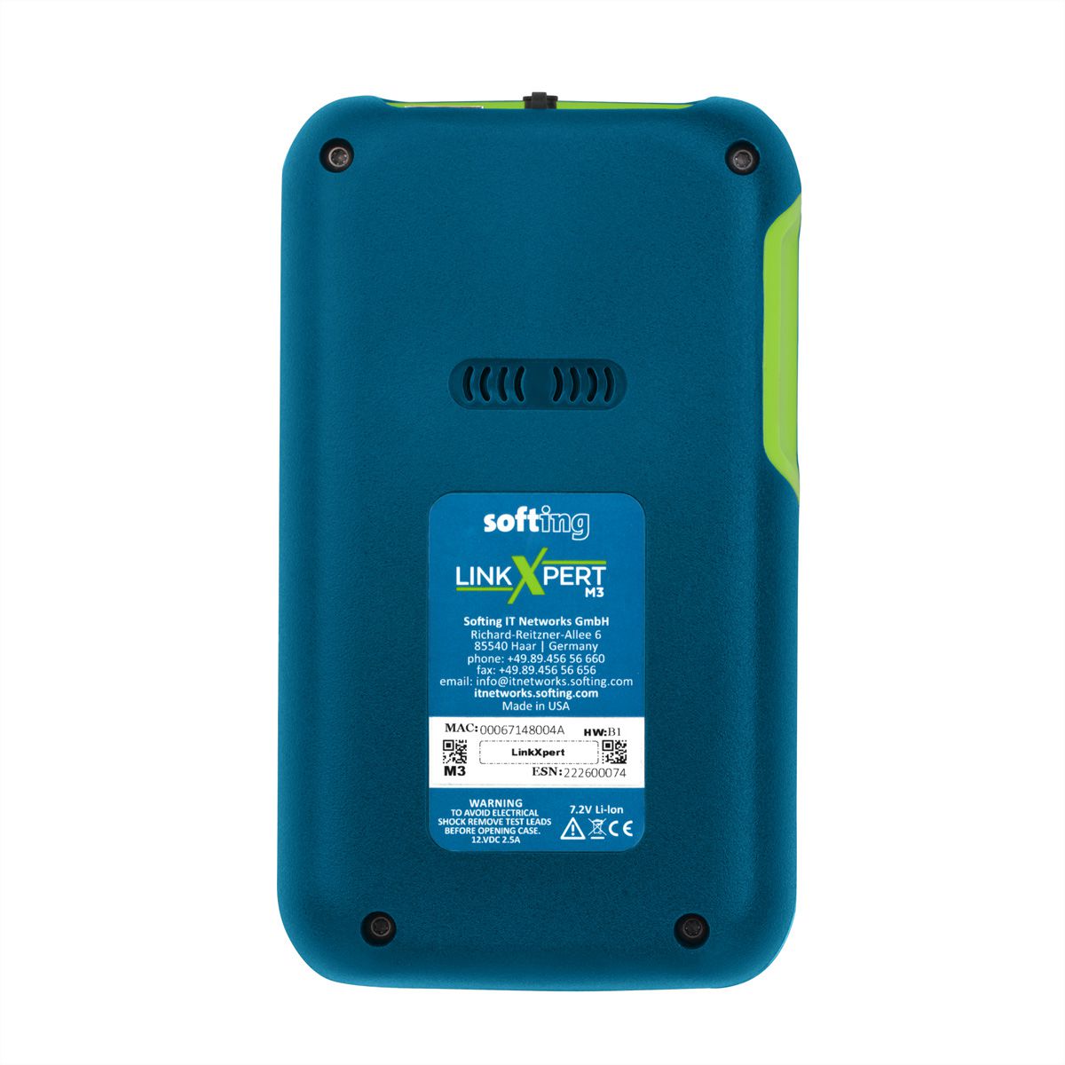 SOFTING LinkXpert M3, 3-Medien-Multitool zum einfachen Testen von LAN-Netzwerken