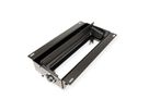 BACHMANN TOP FRAME UT 4fach ohne Klappe Gehäuse sw