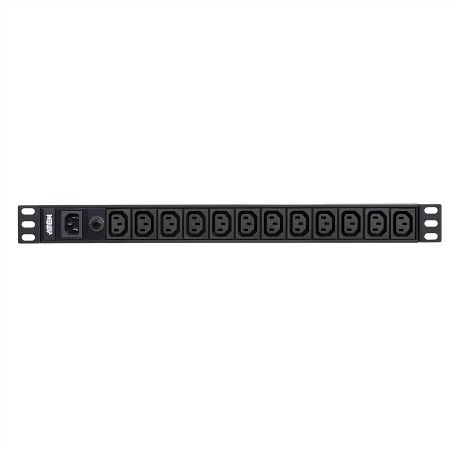 ATEN PE0112G 1U 10A 12-Port Basic PDU