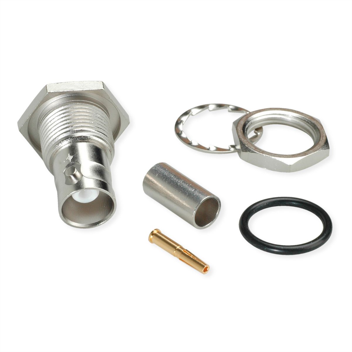 TELEGÄRTNER BNC-Kabeleinbaubuchse 50 Ohm für RG-58C/U