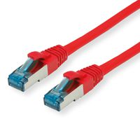 VALUE Patchkabel Cat.6A (Class EA) S/FTP (PiMF), LSOH, rot, 15 m