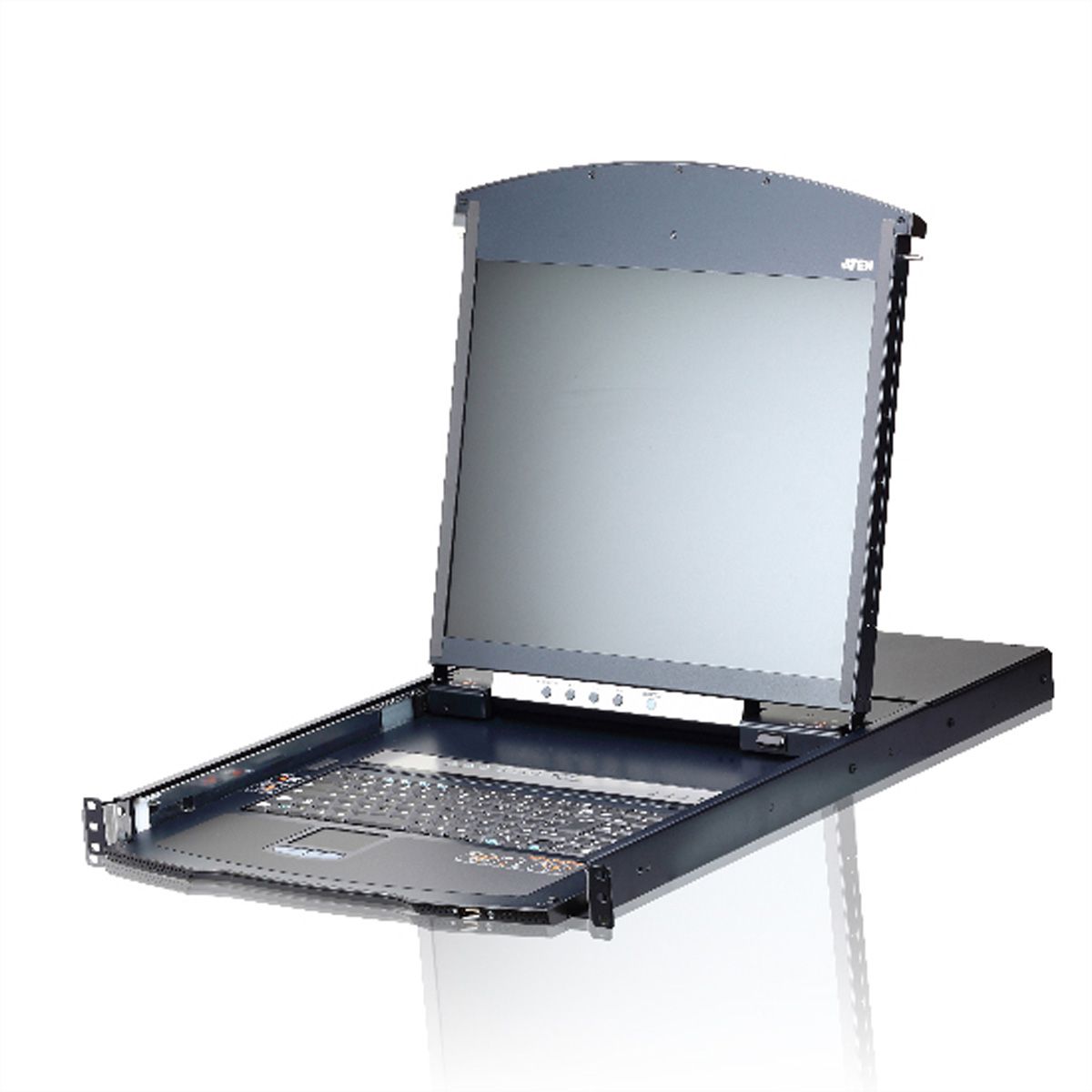 ATEN KL1108VN 48cm LCD IP-KVM 8-Port, UK-Layout