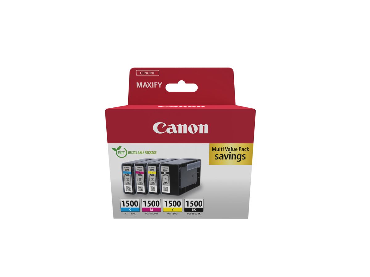 Canon PGI-1500 BK/C/M/Y Multipack