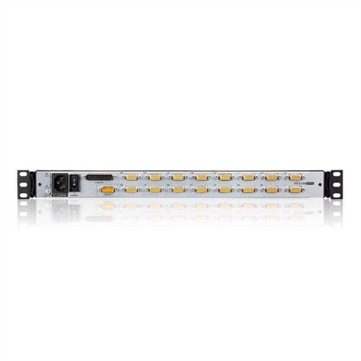 ATEN CL5816N 48cm-LCD KVM Switch USB-PS/2,VGA, 16 Port, IT-Layout