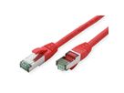 ROLINE RM Patchkabel Kat.6A S/FTP (PiMF), rot, 1,5 m