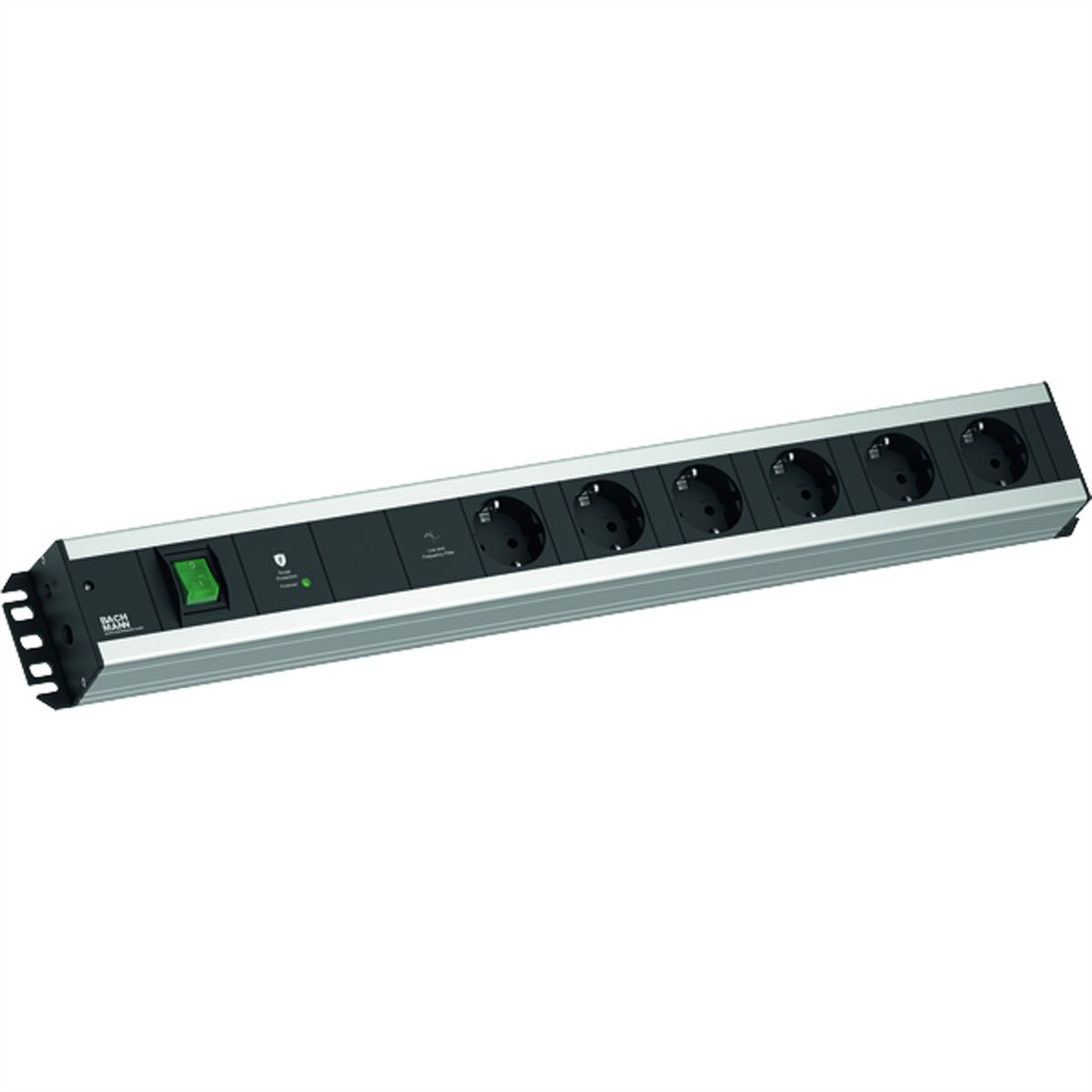 BACHMANN HANDWERKERLEISTE 6xCEE7/3 1xGVS-Plus 1xSchalter 2,0m