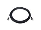 ROLINE U/FTP DataCenter Patchkabel Kat.6A (Class EA), LSOH, slim, extra kurzer Stecker, schwarz, 0,5 m