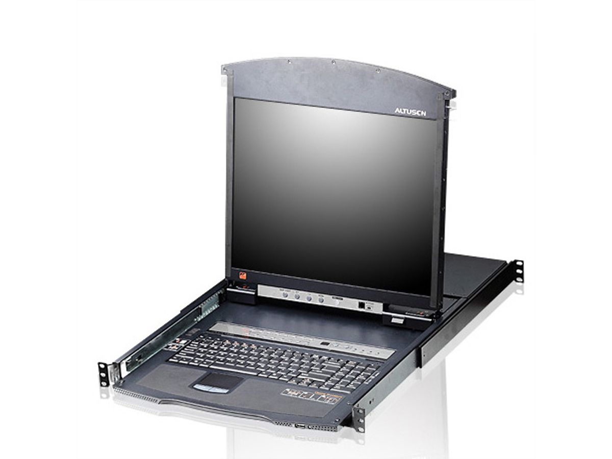 ATEN KL1508AN 48cm LCD KVM Konsole, FR-Layout