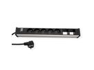 BACHMANN UNIVERSAL 5xUTE 2xCM Strom 3,0m CEE7/7