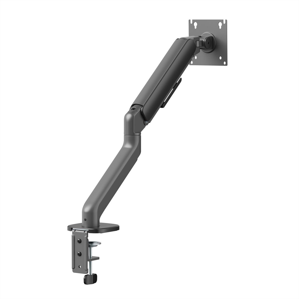 STANDARD Monitorarm, Mechanische Feder, 17–32 Zoll, max. 10 kg, schwarz
