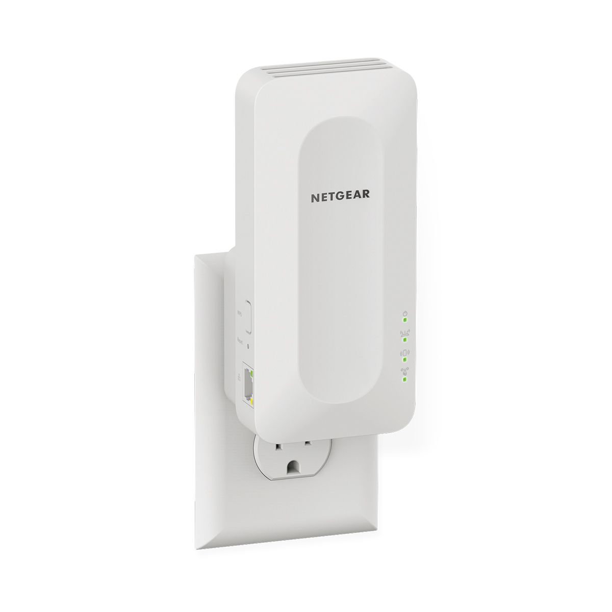 NETGEAR AX1800 4-Stream WiFi 6 Mesh Extender (EAX15) Netzwerk-Repeater Weiß 10, 100, 1000 Mbit/s