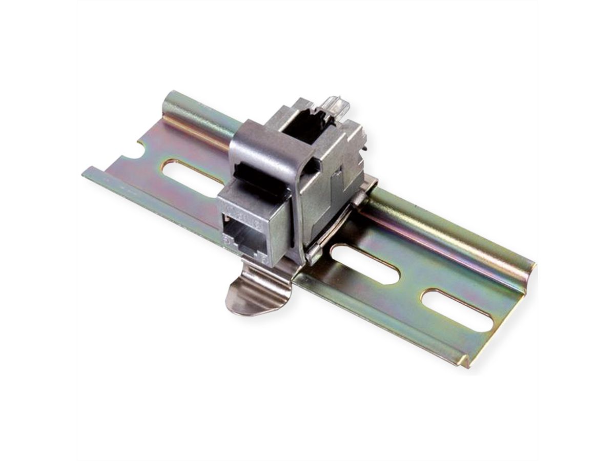 TELEGÄRTNER AMJ-Hutschienen-Adapter unbestückt