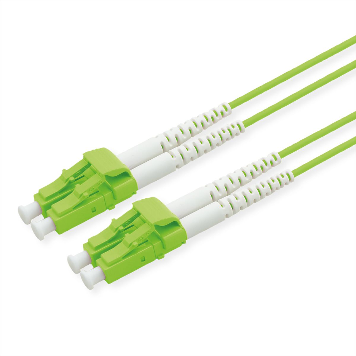 ROLINE LWL-Kabel 50/125µm OM5, LC/LC, LSOH, Low-Loss, grün, 20 m