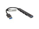 STANDARD USB 3.0 Hub, USB-A Anschluss, 4x USB-A Ports (3x USB 2.0 + 1x USB 3.2 Gen1)