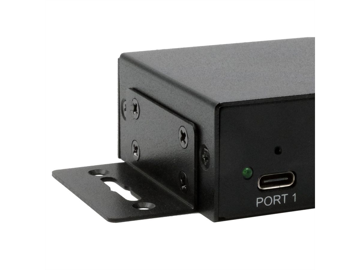 EX-12294HMS 4 Port USB 3.2 Metall HUB 4x C