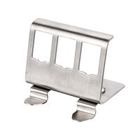 ROLINE Hutschienen-Adapter unbestückt, für 3 Keystones