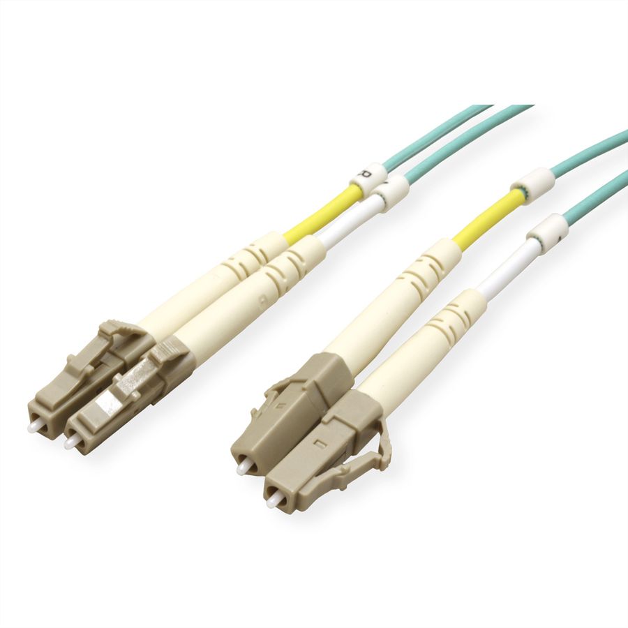Quality LWL-Kabel duplex 50/125µm OM3, LC/LC, 10m