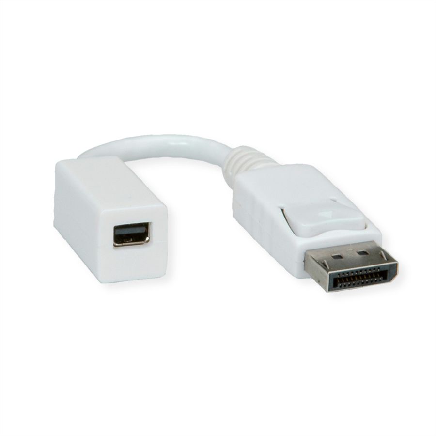 ROLINE DisplayPort Adapter, DP Stecker - Mini DP Buchse