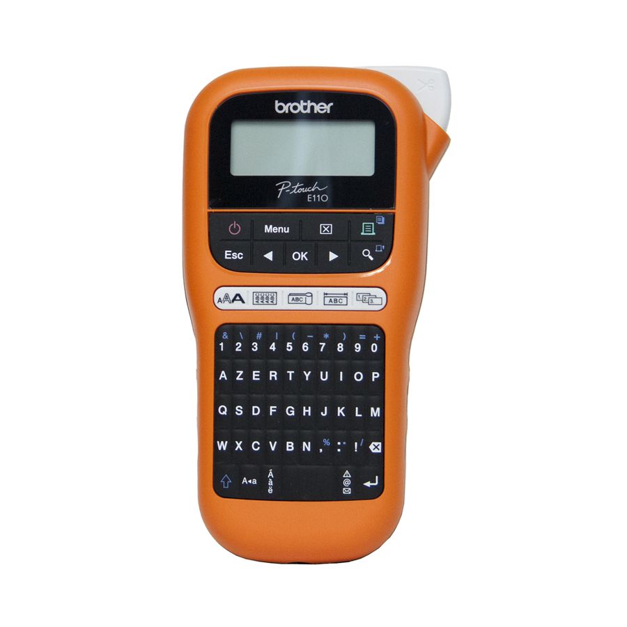 Brother PT-E110 Etikettendrucker Wärmeübertragung 180 x 180 DPI 20 mm/sek HGe/TZe QWERTY