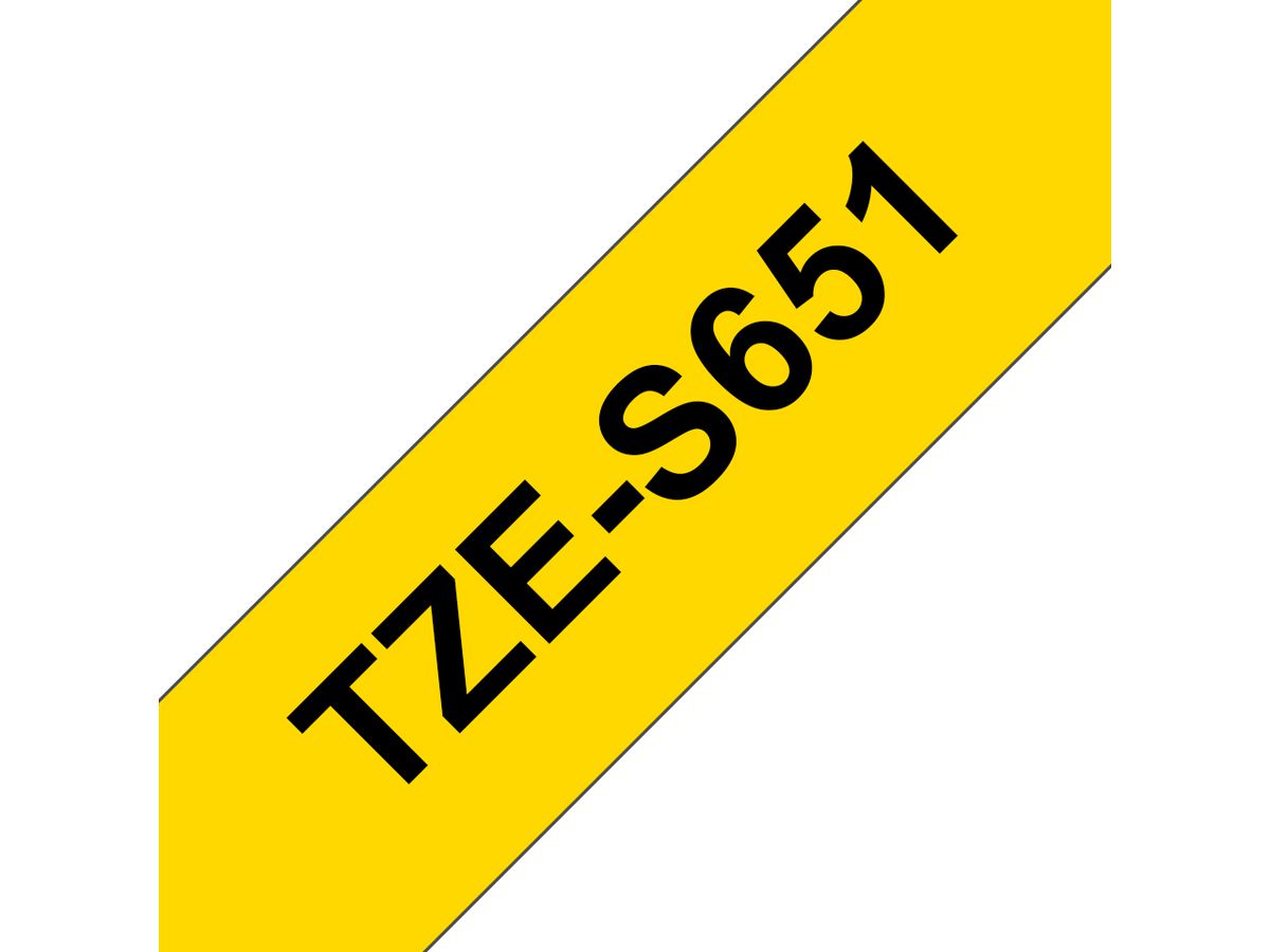 Brother TZE-S651 Etiketten erstellendes Band TZ