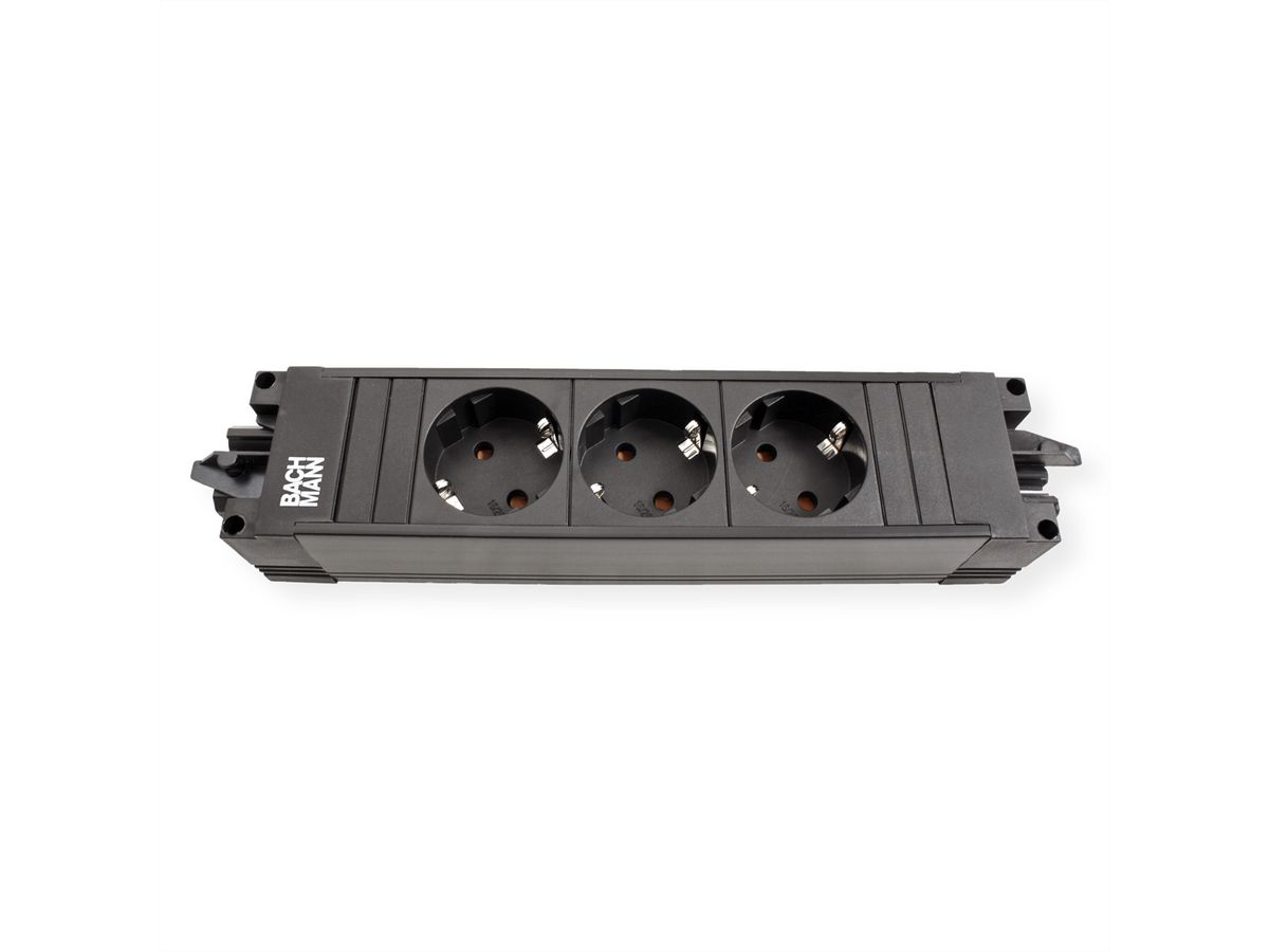BACHMANN STEP BASE 3xCEE7/3 GST18, schwarz