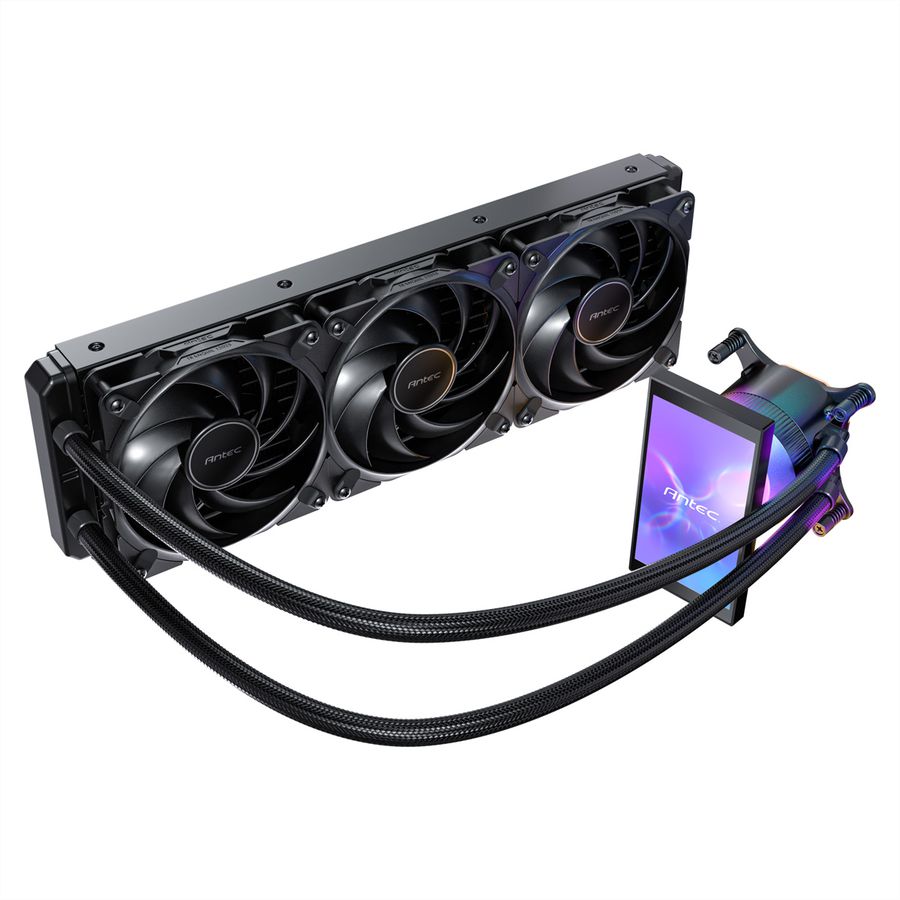 ANTEC Vortex VIEW 360 mit LCD Display, schwarz