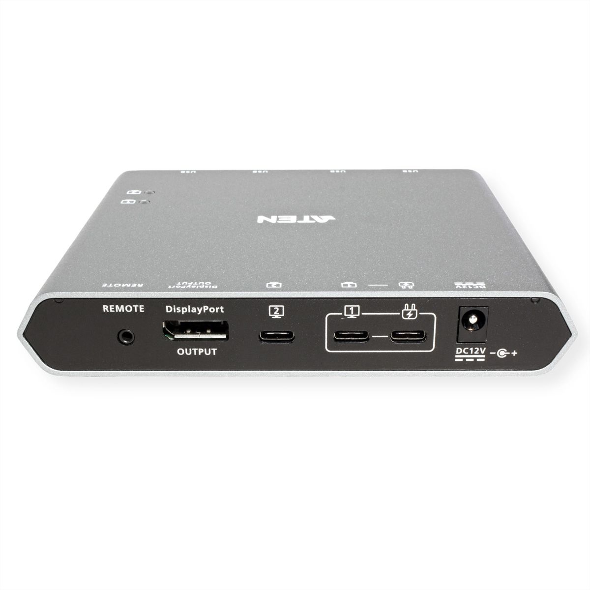 ATEN US3311 2-Port USB-C 4K DisplayPort KVM Dock