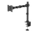 VALUE Schwerlast-LCD-Arm, Trägerstange, 4 Gelenke, Tischmontage, bis 20kg