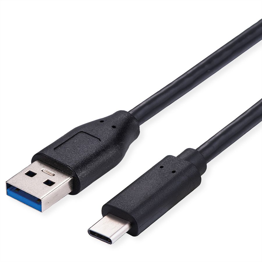 STANDARD USB 3.2 Gen 1 Kabel, USB A-C, ST/ST, 0,5 m