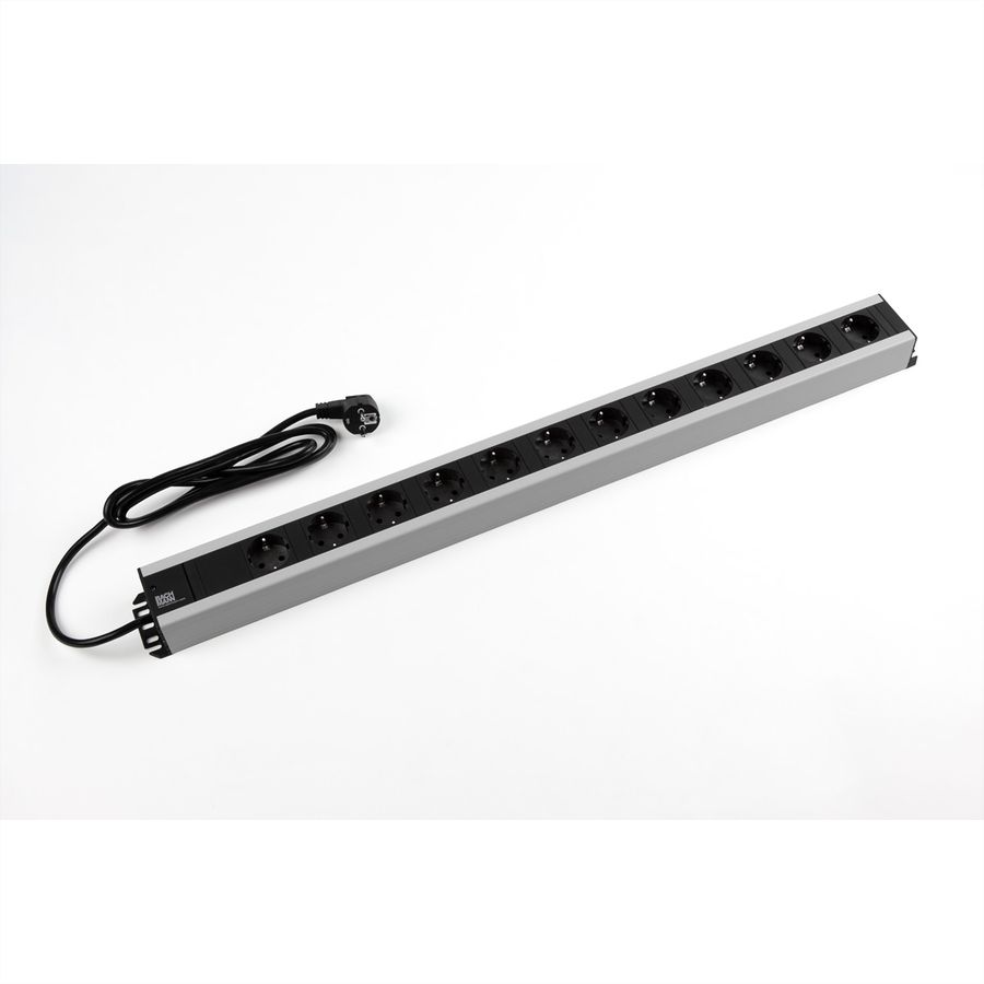 BACHMANN Handwerkerleiste 12x Schutzkontakt, 2 m