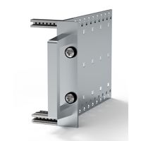 SCHROFF Frontgriff, einteilig - FRONTGRIFF ALU 4HE ELOXIERT