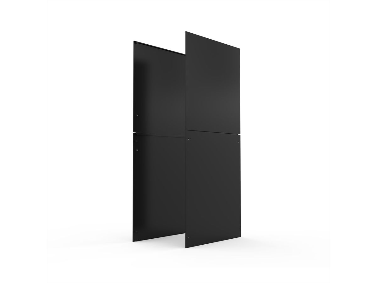 SCHROFF SEITENWAND DOP 2450H 1200T GESCHRAUBT 2X