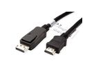 VALUE DisplayPort Kabel DP - HDTV, ST/ST, schwarz, 2 m