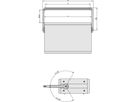 SCHROFF Aufstelltragegriff - AUFSTELL-TRAGEGRIFF 42TE 2HE