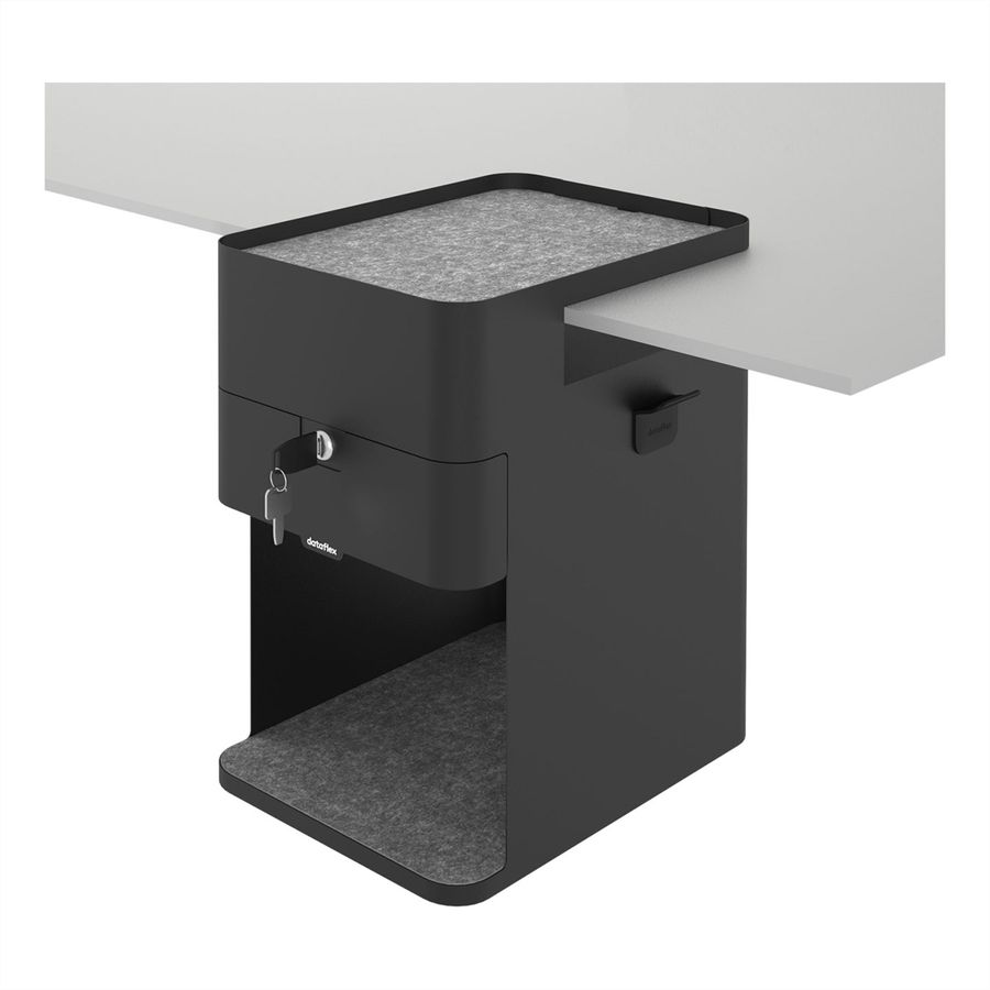 DATAFLEX Bento® desktop locker, 503, schwarz