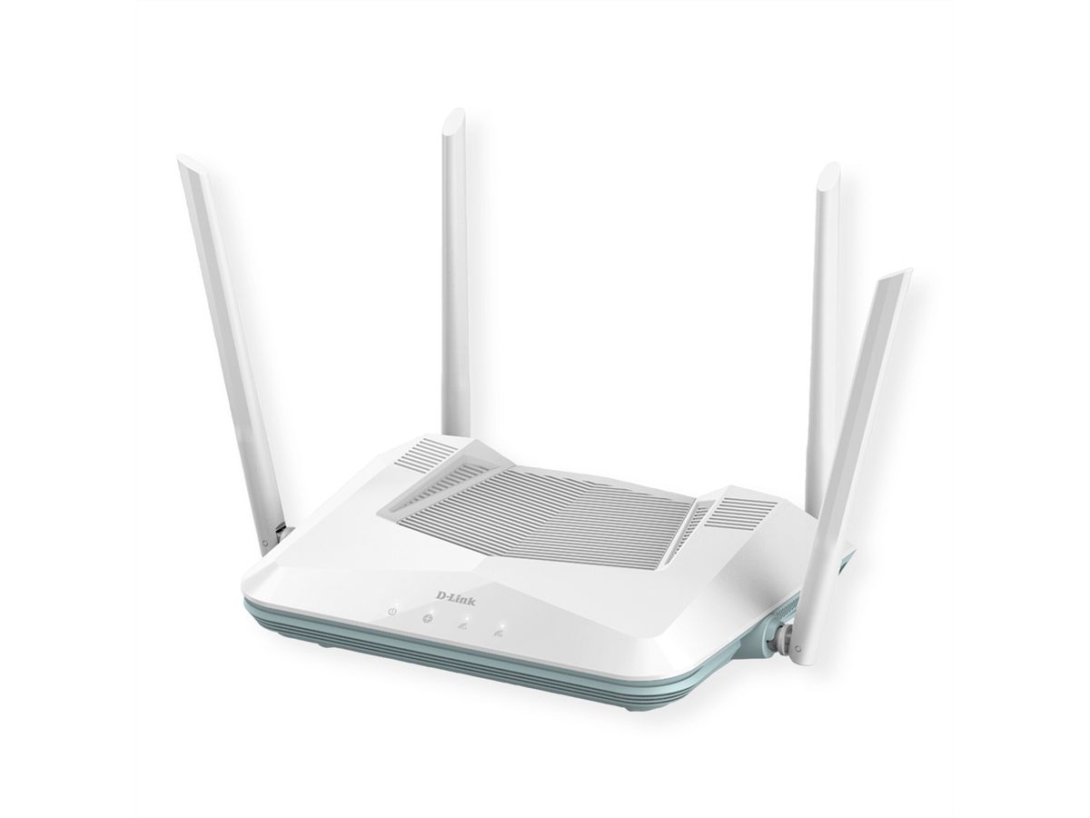 D-Link R32/E EaglePro Smart Router, AI, AX3200, WiFi 6, MU-MIMO