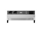 BACHMANN DESK2 2xSchutzkontakt USB A&C, USB Charger 22W 1xABD 0,2m GST18 INOX