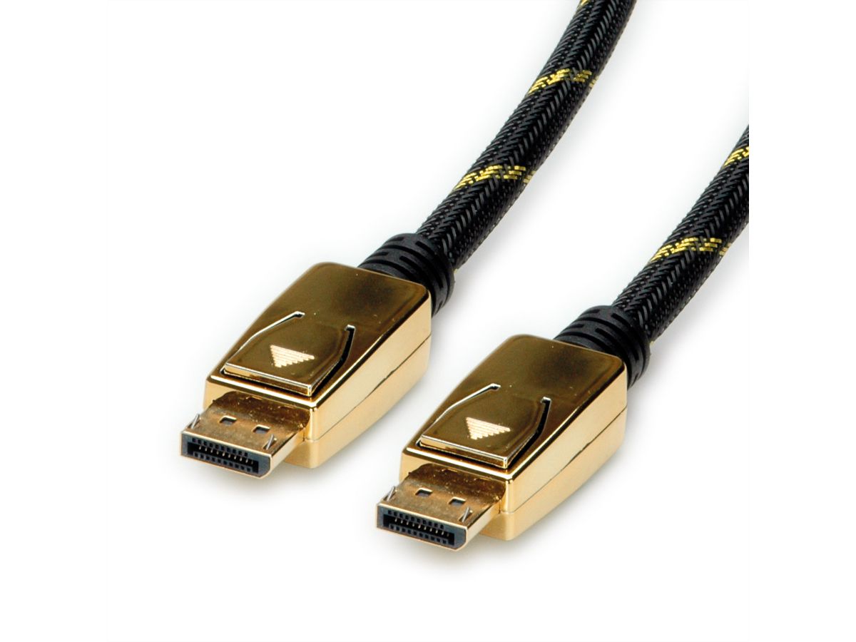 ROLINE GOLD DisplayPort Kabel, v1.4, DP ST - ST, 2 m