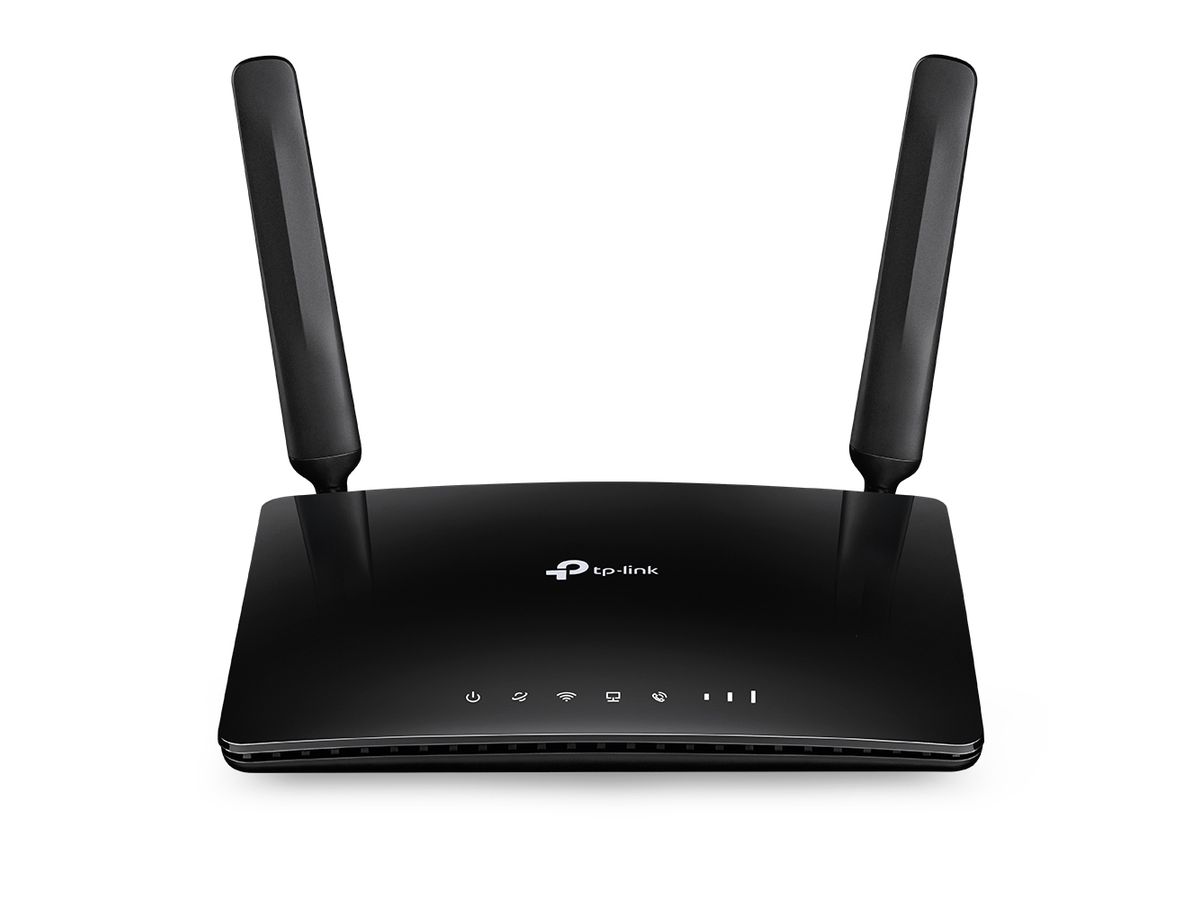 TP-Link TL-MR6500v WLAN-Router Schnelles Ethernet Einzelband (2,4GHz) 4G Schwarz