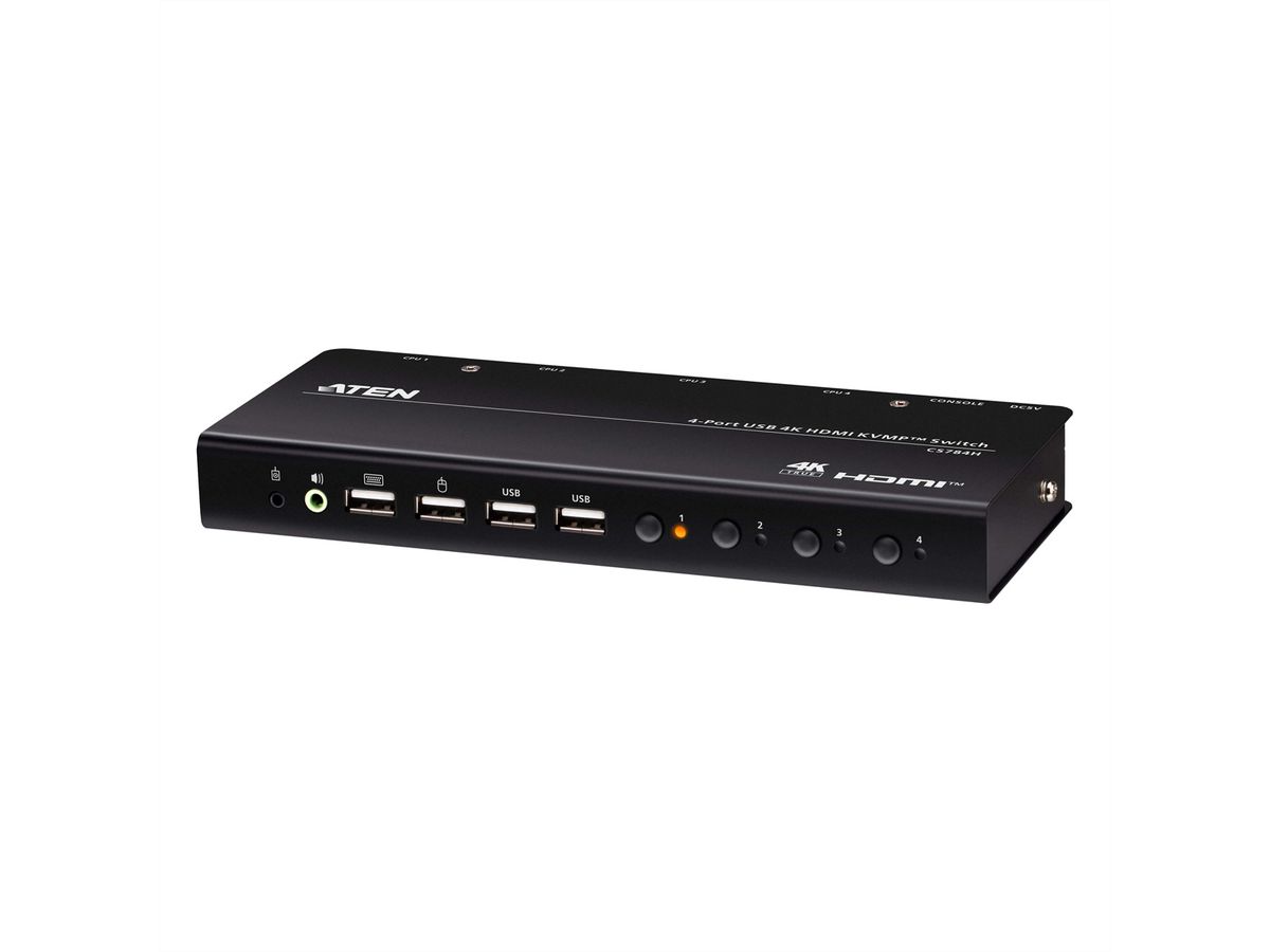 ATEN CS784H 4-Port USB HDMI KVM Switch