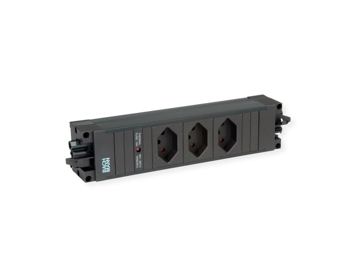 BACHMANN STEP BASE 3xT13 GST18, schwarz